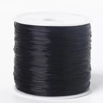 Cuộn 50 Mét Chỉ Chun lụa co dãn Loại Đẹp - Dây Xâu Vòng tay vòng gỗ vòng đá nối tóc