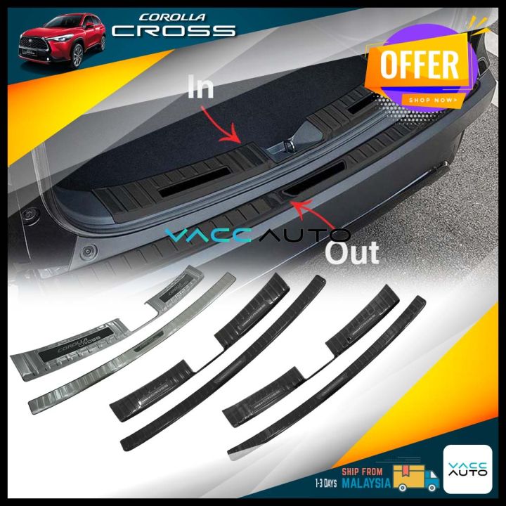 Car Rear Bumper Guard Trunk Sill Protector For Tesla Model 3 2019-2021 Stainless Steel - View #3