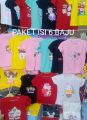 Promo Paket BAJU ATASAN KAOS ANAK PEREMPUAN KAOS ANAK CEWEK/HARGA GROSIR/PAKET ISI 6 BAJU. 