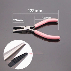 [fenggongshuode] Mini Pliers Diagonal Round Bent Needle Nose Handcraft Beading Insulated Cutter Pliers For Jewelry Making Tools