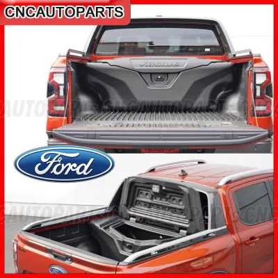 กล่องบรรทุกสัมภาระท้ายรถกระบะ FORD RANGER WILDTRAK Next-Gen ไซส์ XL กันน้ำ ไม่ต้องเจาะตัวถัง U-Box Gravity AEROKLAS ผลิตในไทย อย่างดี