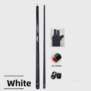 3142 Jaguar Black Technology Carbon Fiber Billiard Cue Big Head Cue Chinese Style Black Eight Flower Style Nine Ball Billiard Cue