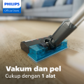 Philips Vacuum Cleaner Tanpa Kabel Polygon XC3131/01 3000 Series AquaMist - Cordless Stick Vacum 3in1, Penyedot Debu Lampu LED. 