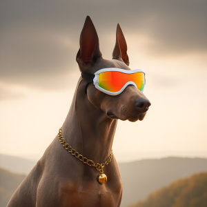 แว่นตาตกแต่งสุนัข แว่นแฟชั่นสุนัข แว่นตากันลมสัตว์เลี้ยง แว่นตาหมากันแดด แว่นตากันแดดสุนัข กันแดด น้ำ ฝุ่น รังสี UV สุนัขสามารถสวมใส่ได้นานโดยไม่รู้สึกอึดอัด