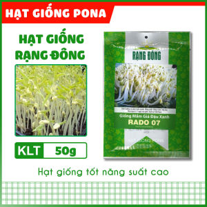 Hạt giống Mầm giá đậu xanh RADO 07 (50g) - Hạt giống Rạng Đông