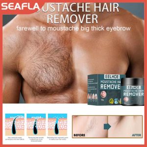 Eaflakereelhoe ครีมกำจัดขนถาวรสำหรับผู้ชายล้างหน้า ครีมทาหน้าใหม่ กามจัด 50 กรัม รักแร้สด
