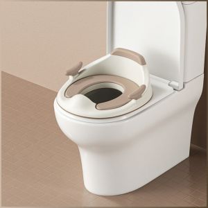 Toilet Seat Portable Environmentally Friendly Prevents Splashing Inside and Out Splash-proof
