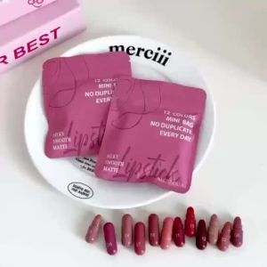 SilkyLipstick Collection 12-Pack: Pink Shades Soft & Moisturizing