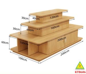 Kệ trưng bày sản phẩm siêu thị cửa hàng tiện lợi hiện đại KTB606 - NỘI THẤT LẮP RÁP VIENDONGADV