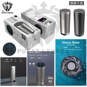 S812 - Speaker Lenyes Portable S-812 40W 360° of voice wireless bluetooth hifi stereo portable speaker powerfull bassWaterproof