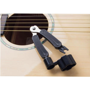 ONEMusic Gitar Tools 3 in 1 String Winder + Bridge Pins Puller + String Cutter