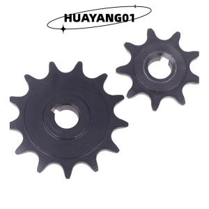 HUAYANG01 [HOT FASHION] 9 13 Teeth Electric Vehicle Type 410 Bike Chain Wheel Pinion Gear Motor Sprocket Carbon Steel Gear For Ordinary Bicycle Parts