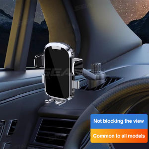 SEAMETAL Car Side Window Hook Base Phone Holder Air Vent Cellphone Navigation Bracket Anti-drop Car Phone Stand Holder