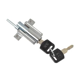 Kunci Kabinet Arsip 3-in-1 Sistem Terhubung Untuk 3 Laci Sekaligus Kunci Pesawat Bahan Paduan yang Kuat dan Awet