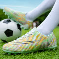 Professional Soccer Shoes Adult Children Low Top Long Spikes Soccer Shoes Men Women Outdoor Fashion Soccer Boots Futsal Boots. 