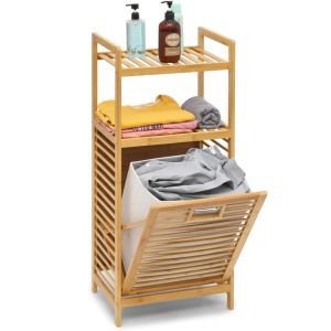 Large Dirty Clothes Storage Basket Bamboo Dirty Clothes Storage Basket Fabric Toilet Rack Storage Basket