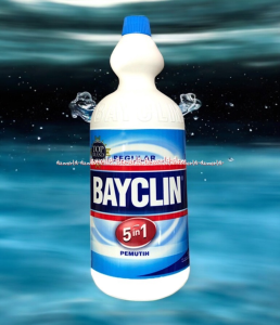 Bayclin 5in1 Pemutih 500ml Regular Cairan Pemutih Baju Pakaian Bay Clin Baiclyn Menghilangkan Luntur Noda Putih