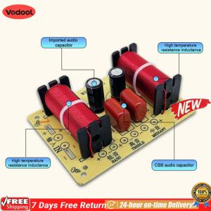 [Vodool Flagship Store]3 Way Audio Crossover Circuit Speaker Treble Midrange Bass Filter Refit Modules