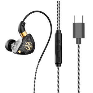 SPRISE New X6 Deep Bass Dynamic In-Ear Earphones With Mic Stereo Wired Ear Monitor Earpiece Headset 3.5mm  หูฟัง