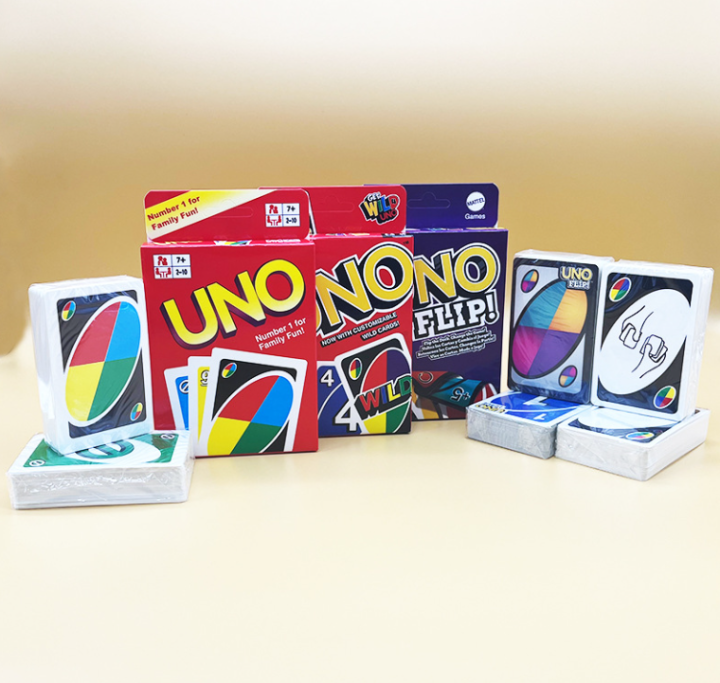 พร้อมส่ง การ์ดเกม อูโน่ UNO FLIP การ์ดเกมกระดาน แบบพลิกได้ ไพ่อูโน่ ...