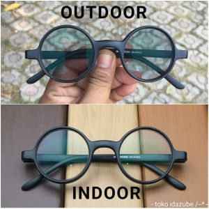 kacamata photocromik bulat boboho