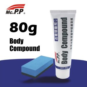 Car Scratch Repair Body Compound Kit Paint Surface Cleaner Rubbing Compound 15g & 80g