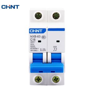 CHNT CHINT NXB-63 NXB-125 1P 2P 3P 4P AC 230/400V Miniature Circuit Breaker C 6 10 16 20 25 32 40 63A Overload Protector  DZ47 C Style Air Switch