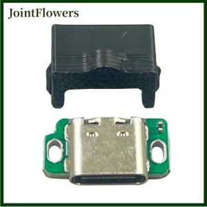 JointFlowers 1 Set For GAMEBOY ADVANCE SP GBASP With 3D Printed USB-C USB Type-C Charging Port And Headphone Port