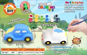 Mainan Cat Air 6 Warna dan Boneka Karakter - Mainan Mewarnai