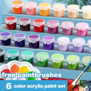 6 Color Poster Paint & DIY Wall Art Supplies: A Comprehensive Guide