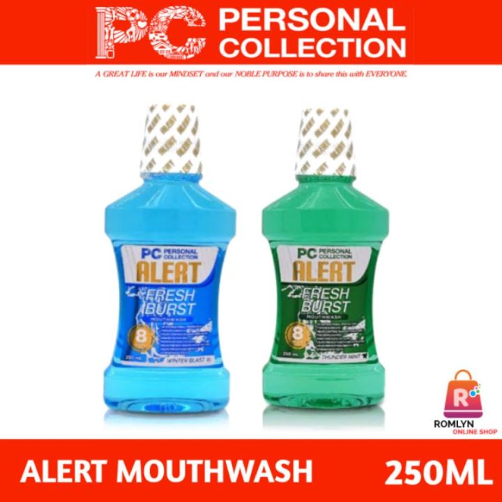 Personal Collection | ALERT | Fresh Burst | MouthWash | 250ML | Lazada PH