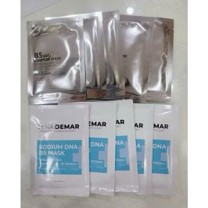 Combo 10 mặt nạ Kr.Lab B5 EGF complex mask và 10 mặt nạ Sena Demar sodium DNA B5 mask hạn 2028 Hàn Quốc IS258
