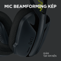 Tai nghe game không dây Bluetooth và Lighspeed Logitech G435 – Mic ảo tích hợp, nhẹ, tương thích PC, Điện thoại, PS4, PS5. 