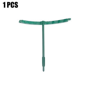 1/4 cái Khung cọc đỡ cây nhựa hình bán nguyệt hình chữ T có thể lắp ráp Thanh cố định khung chống nghiêng cây hoa trong chậu vườn