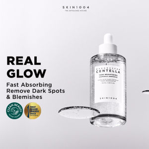 SKIN1004 Madagascar Centella Tone Brightening Capsule Ampoule Centella Brightening Facial Serum Visibly Fade Dark Spots & Skin Blemishes Fast Absorbing Capsule Essence Even Out Uneven Skin Tone Restore Radiant Glow Hydrating Daily Skin Care Ampoule
