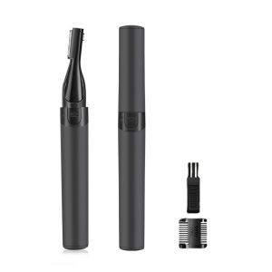 LITUILI Đen Chính xác Nhỏ Cá nhân Hoạt động bằng Pin Máy cạo lông Nam Phụ nữ Vẻ Đẹp Máy cạo lông Tẩy lông Máy cạo lông mini Máy tỉa lông mày chạy điện Dao cạo