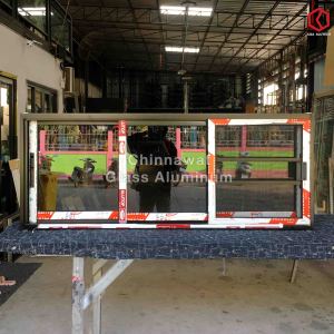 🏡150x60หน้าต่างบานเลื่อนอลูมิเนียม🏡แบ่ง3ช่อง 🏡พร้อมส่ง🚚ค่าส่งถูก🏡