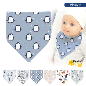 Slaber Slabber Bayi Single Layer BABY STAR Baby Bib STD BY-703-ST Slaber Slabber Bayi Segitiga Celemek Clemek Kain Handuk Makan Bayi Perempuan