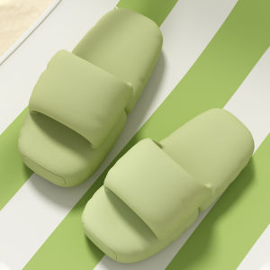 [Free Shipping] WomenS Thick-Soled Summer Outdoor Sandals Height-Increasing Soft-Soled Indoor Home High-Heeled Bathing Slippers