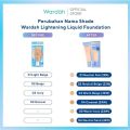 (KEMASAN BARU) WARDAH LIGHTENING LIQUID FOUNDATION 6ML. 