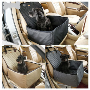 2 in 1 Pet Car Seat Cover Pet Car Hammock Waterproof Cat Carrier Protector for Travel Car SUV Protection Against Dirt and Pet Fur Seat Covers