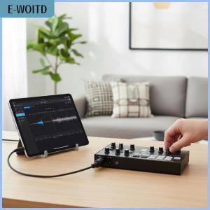 【E-WOITD】 MIDI DIN 5 to 3.5mm TRS Adapter Cable Flexible Shielded Cord Anti Interference Design for MIDI Controllers