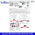 Balance Arm Stablilizer Toyota Innova Zenix White Putih. 