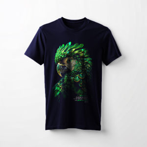 Kaos Motif Gambar Burung Parrot Modesto Apparel Berkualitas Dengan Desain Unik Dan Menarik