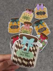 Amplop Idu Fitri Murah Lucu Cantik Bentuk Toples / Amplop Lebaran / Amplop THR 20pcs