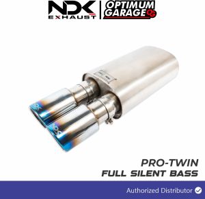 KNALPOT MOBIL NDK EXHAUST MUFFLER PRO SERIES TIPE PRO TWIN