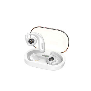 MeeGoo Wireless Earphone Bluetooth 5.4 Gaming Earbud Sports Sweatproof LED Digital Display HiFi Stereo Headset with Mic