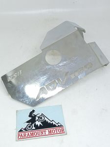 Cover engine / tutup pelindung bawah mesin ADV 160 model bulat chrom