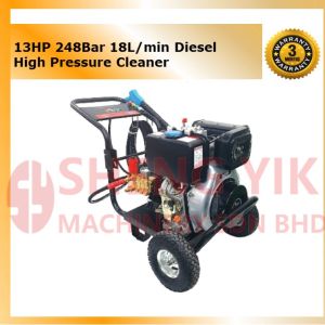 Shengyik 13HP Industrial Diesel Pressure Washer Cleaner KeyStart