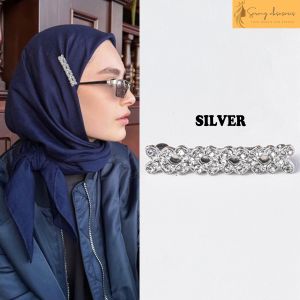 Bros Hijab Malaysia / pashmina / Krudung / Pin Hijab / model silang (C 2913)